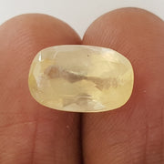 5.79/CT Natural Yellow Sapphire With Govt Lab Certificate-YELSA9U